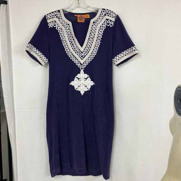 Tory Burch velour dress/coverup, size small - Picture 8 of 8